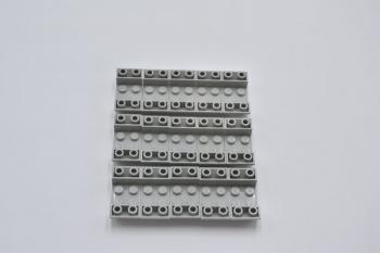 Preview: LEGO 15 x Wanne klein althell grau Light Gray Slope Inverted 45 4x2 Double 4871