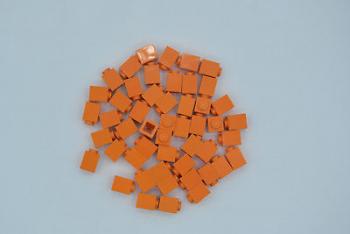 Preview: LEGO 50 x Basisstein 1x1 orange orange basic brick 3005 4173805
