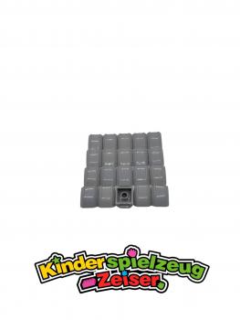 Preview: LEGO 20 x Motorhaube neuhell grau Light Bluish Gray Slope Curved 2x2 Lip 30602