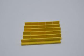 Preview: LEGO 30 x Paneele Bank Wand Schild gelb Yellow Panel 1x2x1 4865