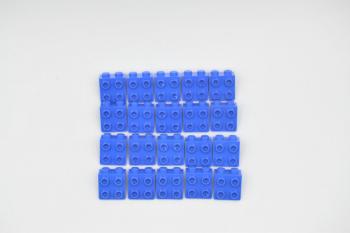 Preview: LEGO 20 x Winkel 90° 1x2 Winkelplatte blau blue angle plate 44728 4505907