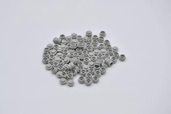 Preview: LEGO 100 x Platte rund althell grau Light Gray Plate Round 1x1 4073