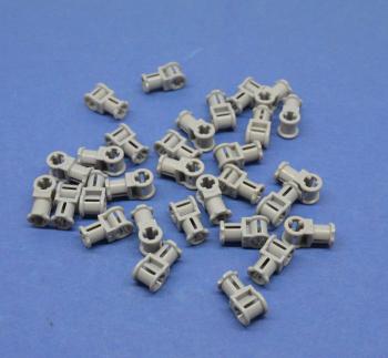 Mobile Preview: LEGO 30 x Achsverbinder 2 fach neuhell grau Light Bluish Gray Technic Axle 32039