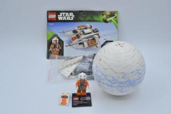 Preview: LEGO Set 75009 Star Wars Snowspeeder & Hoth mit BA with instruction