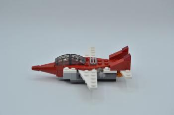 Mobile Preview: LEGO Set 6741 Mini Jet drei in einem mit Bauanleitung set with instruction