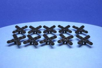 Preview: LEGO 10 x Propeller Rotor Hubschrauber Helikopter 5 x 5 schwarz airscrew 2479