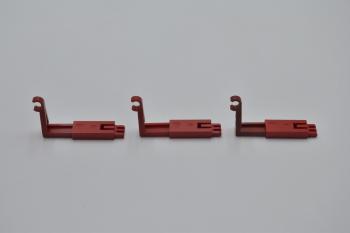 Preview: LEGO 3 x Arm Fischkutter rot Red Hook Slider Assembly 2651c01