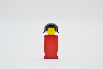 Preview: LEGO Figur Minifigur Minifigs Legoland Red Torso Red Legs old001