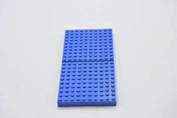 Preview: LEGO 10 x Basisstein Baustein Grundstein blau Blue Basic Brick 2x10 3006