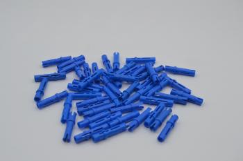 Mobile Preview: LEGO 50 x Technik Verbinder lang blau blue technic long connector 6558 4514553