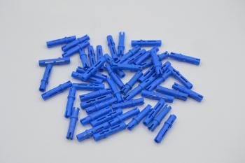 Mobile Preview: LEGO 50 x Technik Verbinder lang blau blue technic long connector 6558 4514553