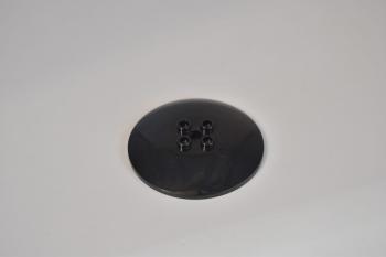 Preview: LEGO 1 x SchÃ¼ssel schwarz Black Dish 6x6 Inverted Radar Hollow Studs 44375a