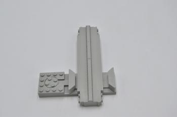 Preview: LEGO Schiene Weiche althell grau Light Gray Monorail Track Monoswitch 2772c01