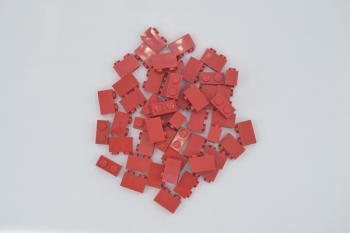 Preview: LEGO 50 x Basisstein 1x2 rot red basic brick 3004 300421 4613961