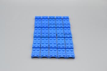 Preview: LEGO 20 x KotflÃ¼gel blau Blue Vehicle Mudguard 2x4 with Arch Studded 3788