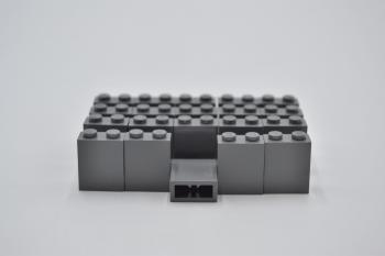 Preview: LEGO 20 x Wand StÃ¼tze neues dunkelgrau Dark Bluish Gray Brick 1x2x2 3245b