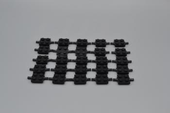 Preview: LEGO 25 x Achse schwarz 2x2 Achsplatte Platte black axis plate 4600 460026