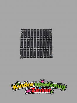 Preview: LEGO 30 x Platte mit Griff schwarz Black Plate 1x2 Bar Handles on Ends 18649