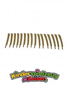 Preview: LEGO 16 x Schwertklinge Blatt Pearl Gold Propeller 1 Blade Bar Sword Blade 98137