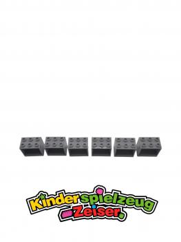 Preview: LEGO 6 x Schrank neuhell grau Light Bluish GrayÂ Container Cupboard 2x3x2 4532b