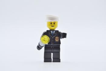 Preview: LEGO Figur Minifigur cop045 Polizist City Police Light UP funktioniert worked