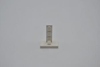 Preview: LEGO Signalhalter MaststÃ¤nder weiÃŸ White Bracket 2x3-1x3 Train Signal Stand 4169