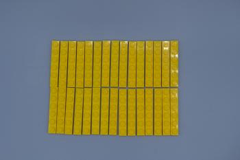 Preview: LEGO 30 x Basisplatte Bauplatte Grundplatte gelb Yellow Basic Plate 1x6 3666