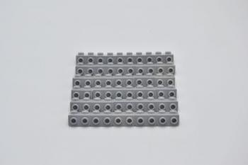 Preview: LEGO 30 x Winkelplatte neuhell grau Light Bluish Gray Bracket 1x2-1x2 99781 