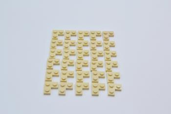 Preview: LEGO 30 x Eckplatte flach beige Tan Plate 2x2 Corner 2420 4114077