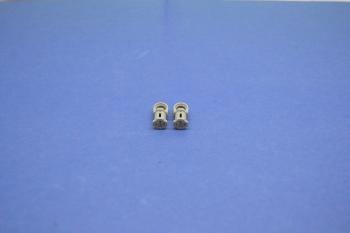 Preview: LEGO 2 x Verbinder glatt althell grau Light Gray Technic Axle Pin Connector 44