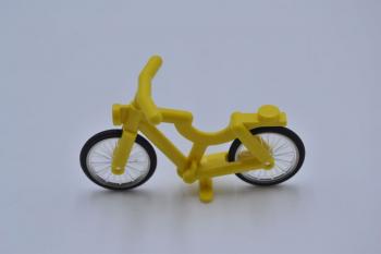 Preview: LEGO Fahrrad FahrrÃ¤der ZubehÃ¶r gelb Yellow Bicycle 2-Piece Wheels 4719c01