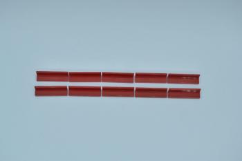 Preview: LEGO 10 x Paneele Bank 1x4x1 rot red panel 30413 4171662
