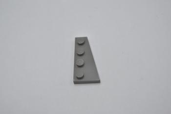 Preview: LEGO FlÃ¼gelplatte rechts alt dunkelgrau Dark Gray Wedge Plate 4x2 Right 41769