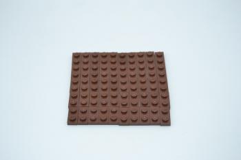 Mobile Preview: LEGO 50 x Basisplatte rotbraun Reddish Brown Basic Plate 1x2 3023 4211150