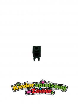 Preview: LEGO Stein O Clip dunkelgrÃ¼n Dark Green Brick 1x1 Open O Clip Hollow Stud 30241b