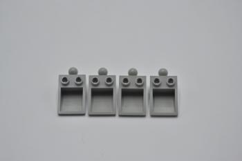 Preview: LEGO 4 x Baggerschaufel althell grau Light Gray 3x2 Hollow with Tow Ball 4089