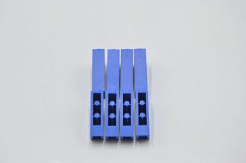 Preview: LEGO 8 x SchrÃ¤gstein invers blau Blue Slope Inverted 75 2x1x3 2449