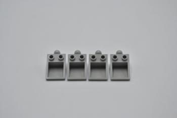 Preview: LEGO 4 x Baggerschaufel althell grau Light Gray 3x2 Hollow with Tow Ball 4089