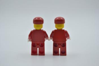 Preview: LEGO 2 x Figur Minifigur Racers F1 Ferrari Engineer rac030a Crew aus Set 8144