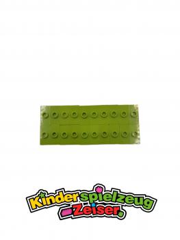 Preview: LEGO 20 x Fliese mit Noppe lindgrÃ¼n Lime Plate 1x2 1 Stud without Groove 3794a 