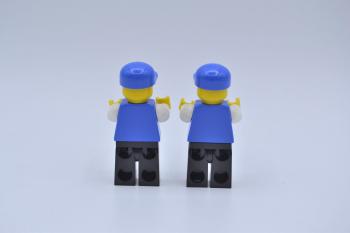 Mobile Preview: LEGO 2 x Figur Minifigur KÃ¼stenwache res008 Coast Guard aus Set 6435 6437