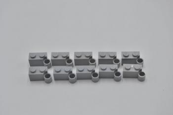 Preview: LEGO 10 x Scharnier neuhell grau Light Bluish Gray Hinge Brick 1x4 Swivel 3831