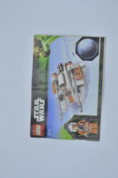 Preview: LEGO Set 75009 Star Wars Snowspeeder & Hoth mit BA with instruction