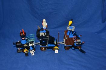 Preview: LEGO Set 6497 Time Cruisers Twisted Time Train vintage set ohne Bauanleitung