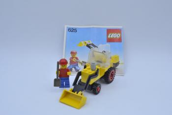Preview: LEGO Set 625 Traktor Bagger mit BA vintage set with instruction