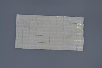 Mobile Preview: LEGO 50 x Basisplatte 2x2 weiß white basic plate 3022 302201