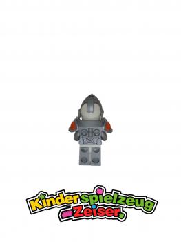 Preview: LEGO Figur Minifigur Minifigures NEXO KNIGHTS Lance Flat Silver Visor nex001