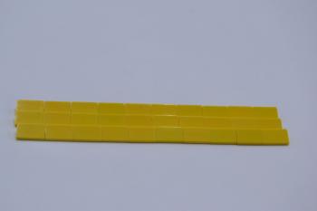 Preview: LEGO 30 x Dachstein schrÃ¤g glatt gelb Yellow Slope 30Â° 1x2x2/3 85984