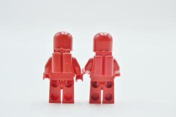 Preview: LEGO 2 x Figur Minifigur Classic Space rot Airtank red sp127 aus Set 926