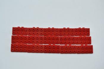 Preview: LEGO 15 x Winkelplatte Systemstein rot Red Bracket 1x2-2x4 93274